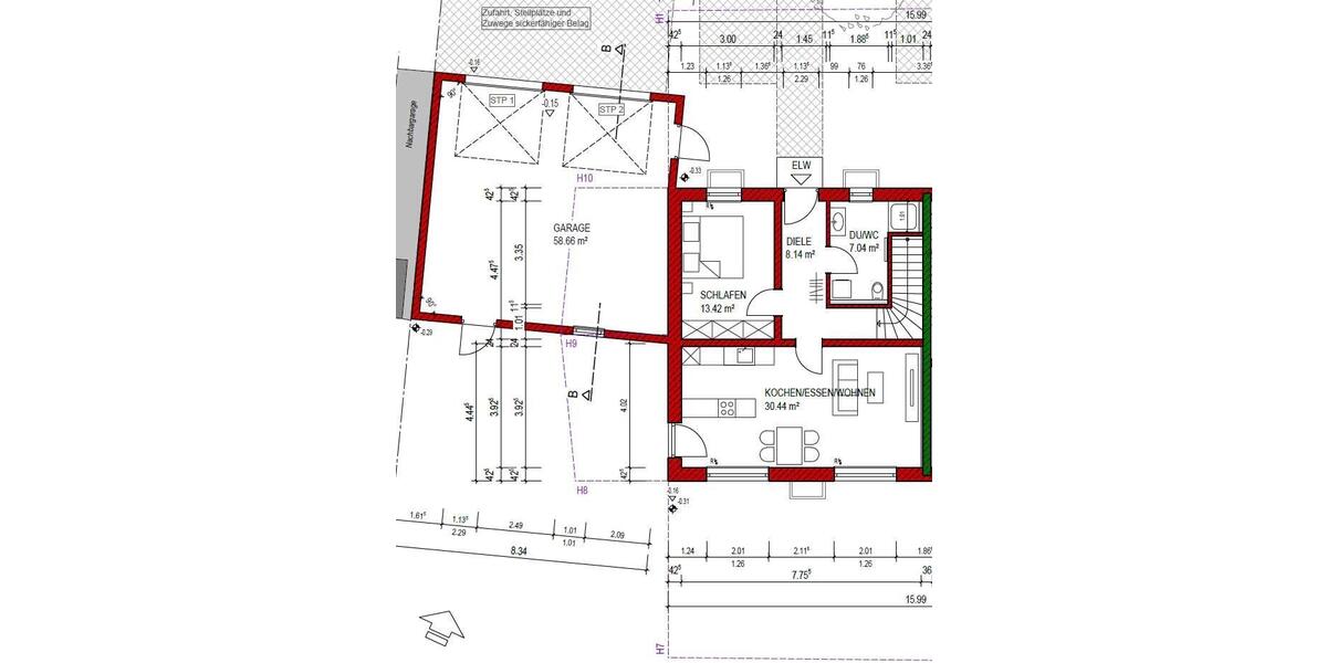 Erdgeschoßwohnung Schnaitsee - 2.5 Zimmer, 90 m&sup2;, 1.100&euro; | Angebot:25407926