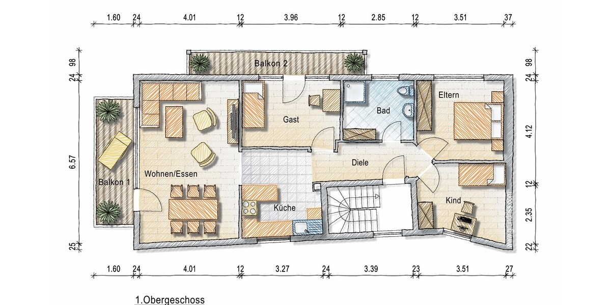 4 Zimmer-Wohnung zum Wohlfühlen! - Etagenwohnung Freilassing | Angebot:24183018