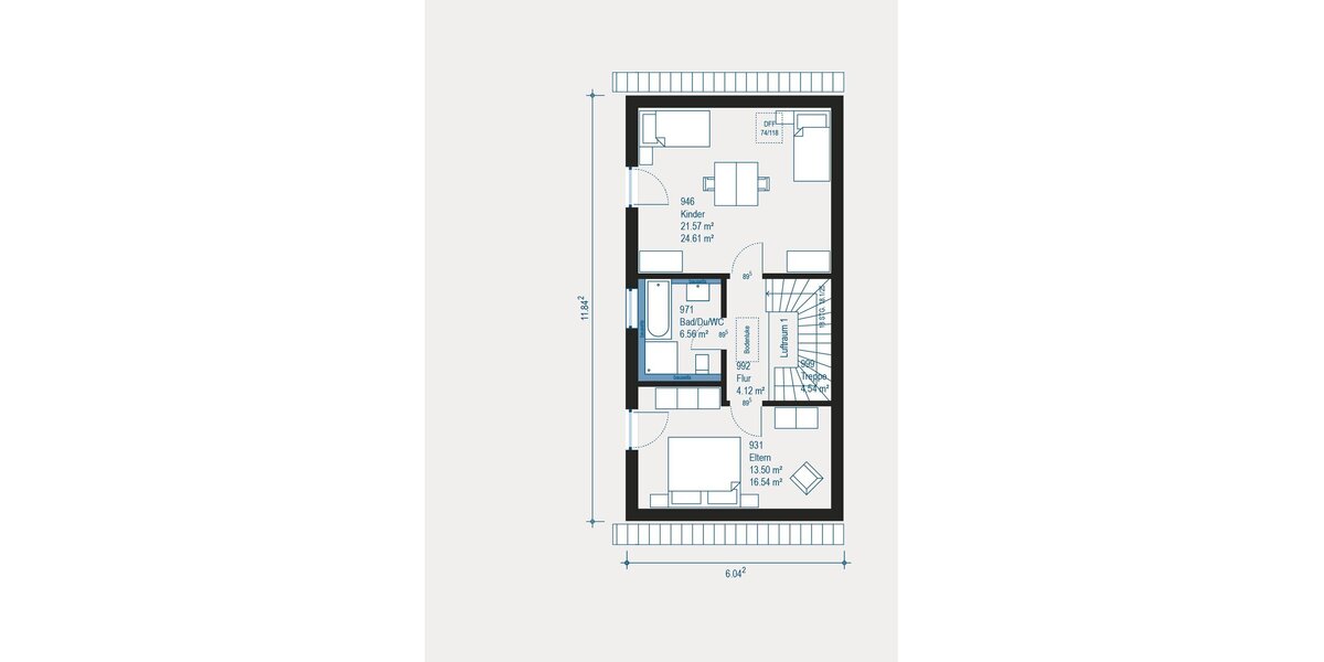 Individuell geplante Doppelhaushälfte in Trostberg - Wohnen mit Komfort und Flexibilität - Doppelhaushälfte Trostberg | Angebot:27350868