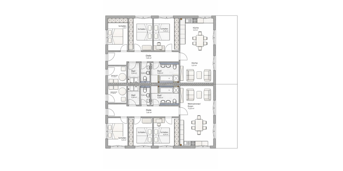 Erdgeschoßwohnung Engelsberg - 4 Zimmer, 108 m&sup2;, 349.000&euro; | Angebot:24673933