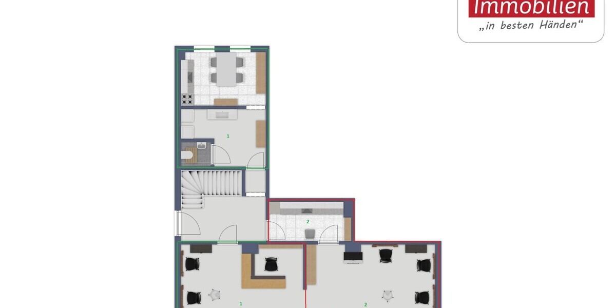 Attraktive Büro- & Ladenfläche in 83416 Saaldorf – 66 m², auch teilbar ab 27 m² - Gewerbeobjekt Saaldorf-Surheim Saaldorf-Surheim | Angebot:23165437