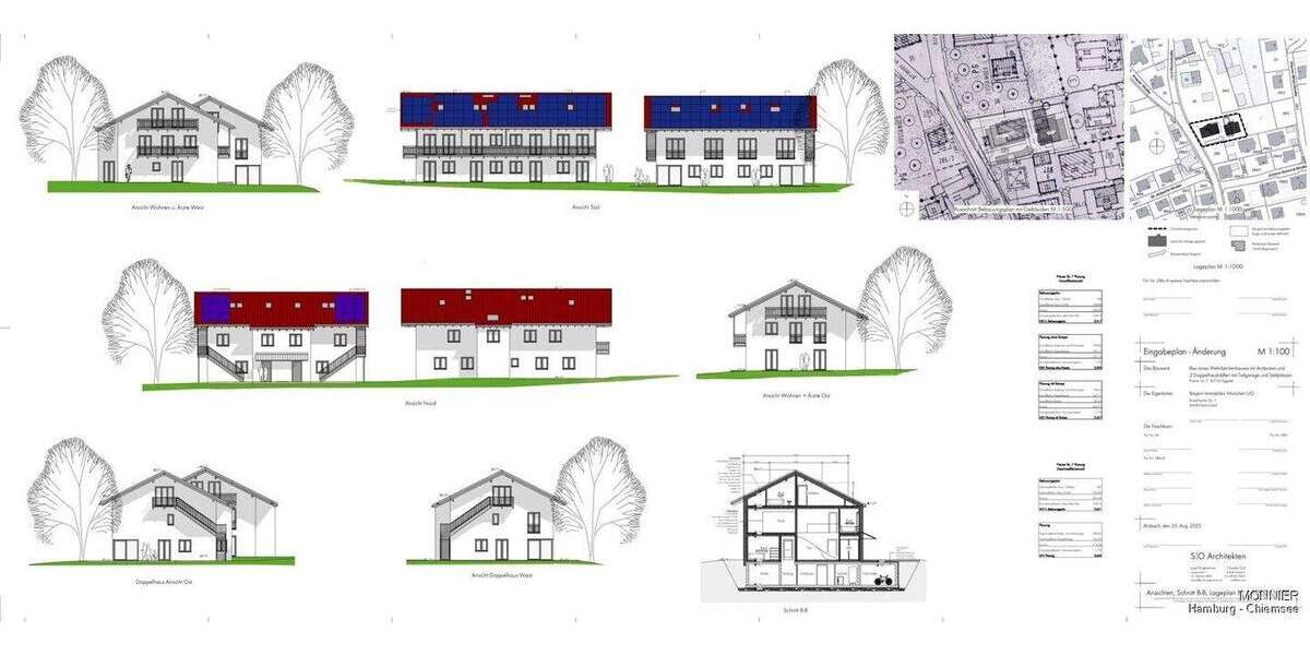 Doppelhaushälfte Eggstätt - 5 Zimmer, 186 m&sup2;, 995.000&euro; | Angebot:25727377
