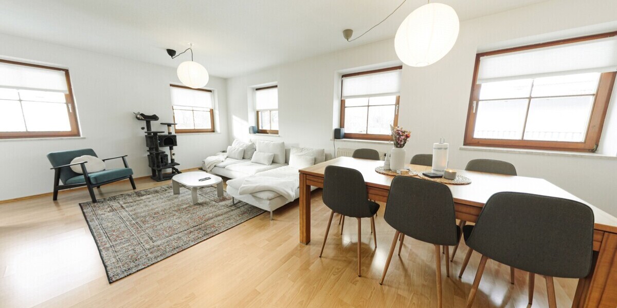 Vermietete 3-Zimmer-Wohnung in bester Lage von FreilassingNeuhofham - inkl. TG Stellplatz - Etagenwohnung Freilassing Freilassing | Angebot:24092332