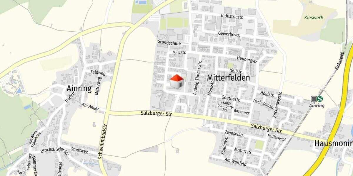 Etagenwohnung Ainring / Mitterfelden Perach - 2 Zimmer, 73 m&sup2;, 245.000&euro; | Angebot:25774959