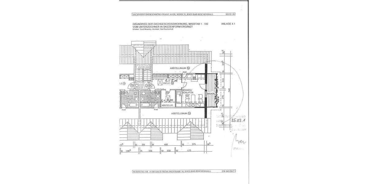 Etagenwohnung Bad Reichenhall - 2 Zimmer, 46 m&sup2;, 250.000&euro; | Angebot:25674683