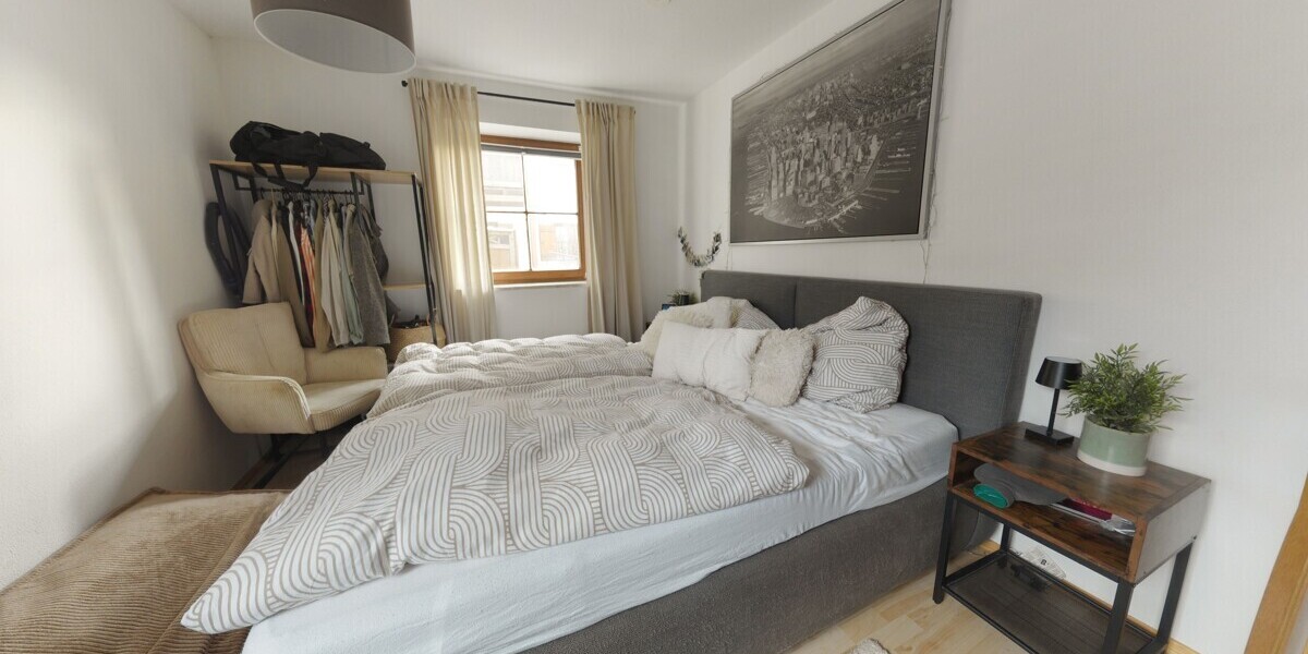 Gepflegte, vermietete 2-Zimmerwohnung mit Garten in Freilassing, Ortsteil Hofham - inkl. TG Platz. - Etagenwohnung Freilassing Freilassing | Angebot:24092327