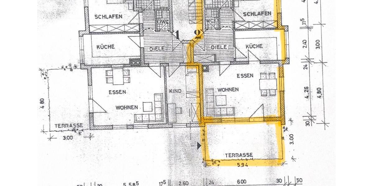 Erdgeschoßwohnung Bad Endorf - 2 Zimmer, 71 m&sup2;, 320.000&euro; | Angebot:26824418