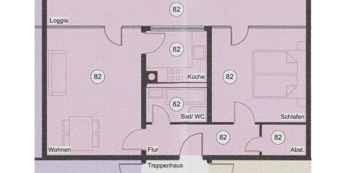 Etagenwohnung Bad Reichenhall - 2 Zimmer, 63 m&sup2;, 750&euro; | Angebot:26000063