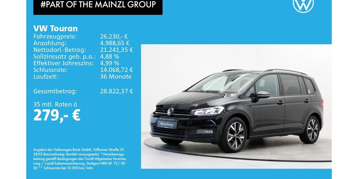 VW Touran 80.965 km 26.230 &euro; Bad Reichenhall 83435