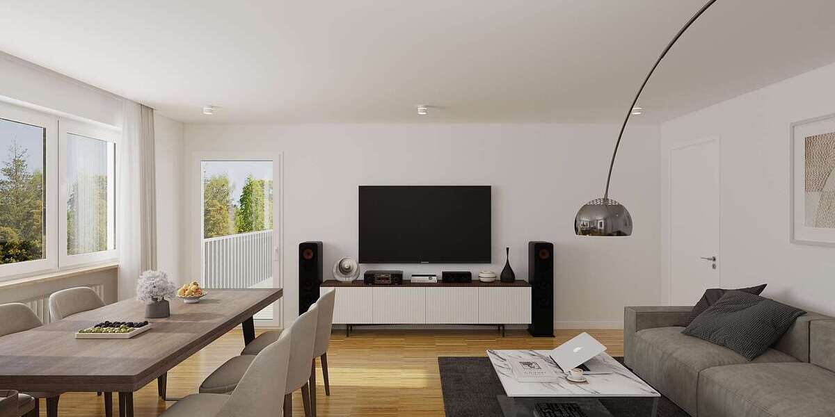 Etagenwohnung Traunstein - 4 Zimmer, 98 m&sup2;, 420.000&euro; | Angebot:23175077